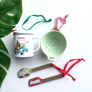 Pioneer Woman Christmas Ornaments NEW